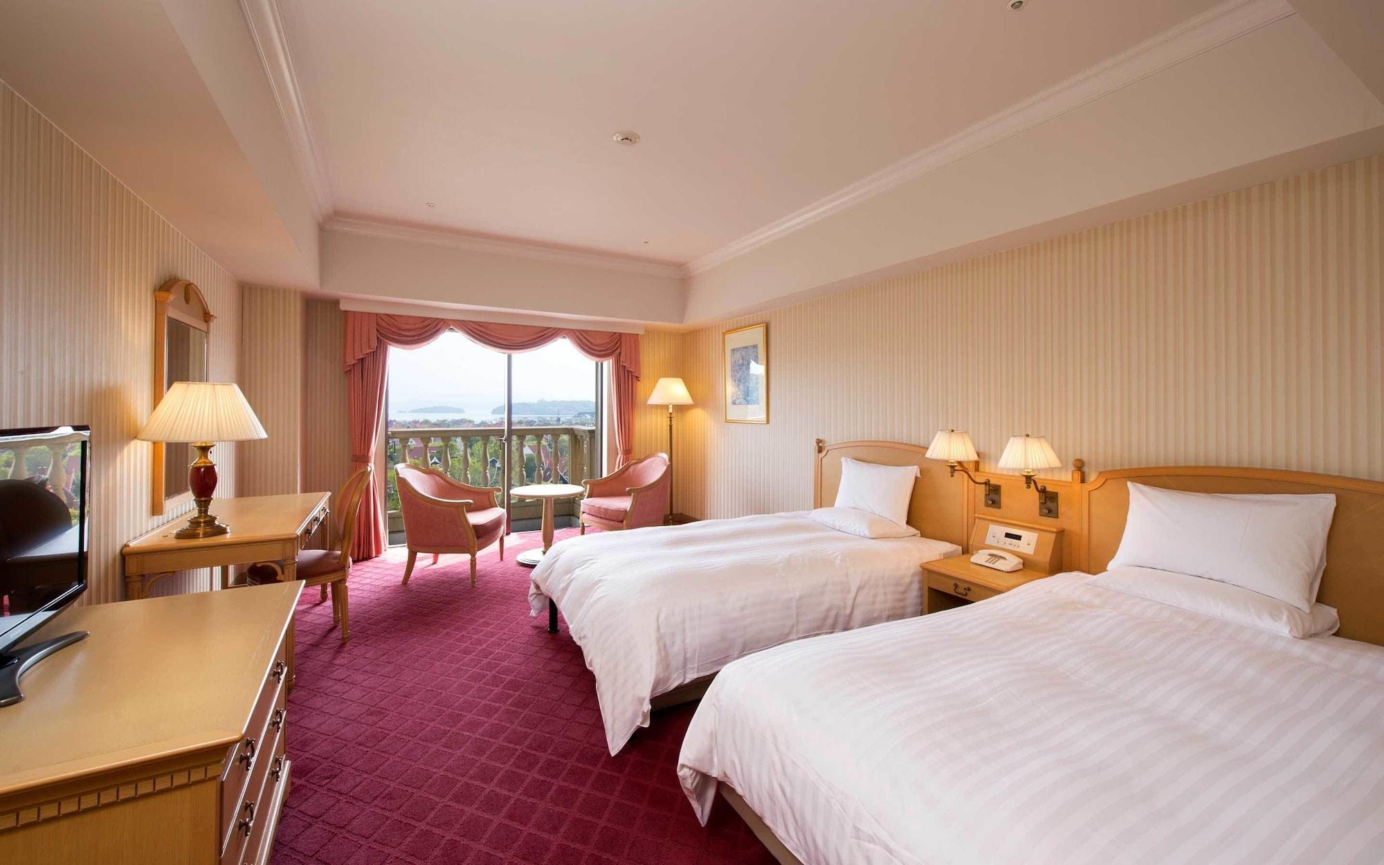 Hotel Okura Jr Huis Ten Bosch Sasebo Exterior foto Deluxe Room