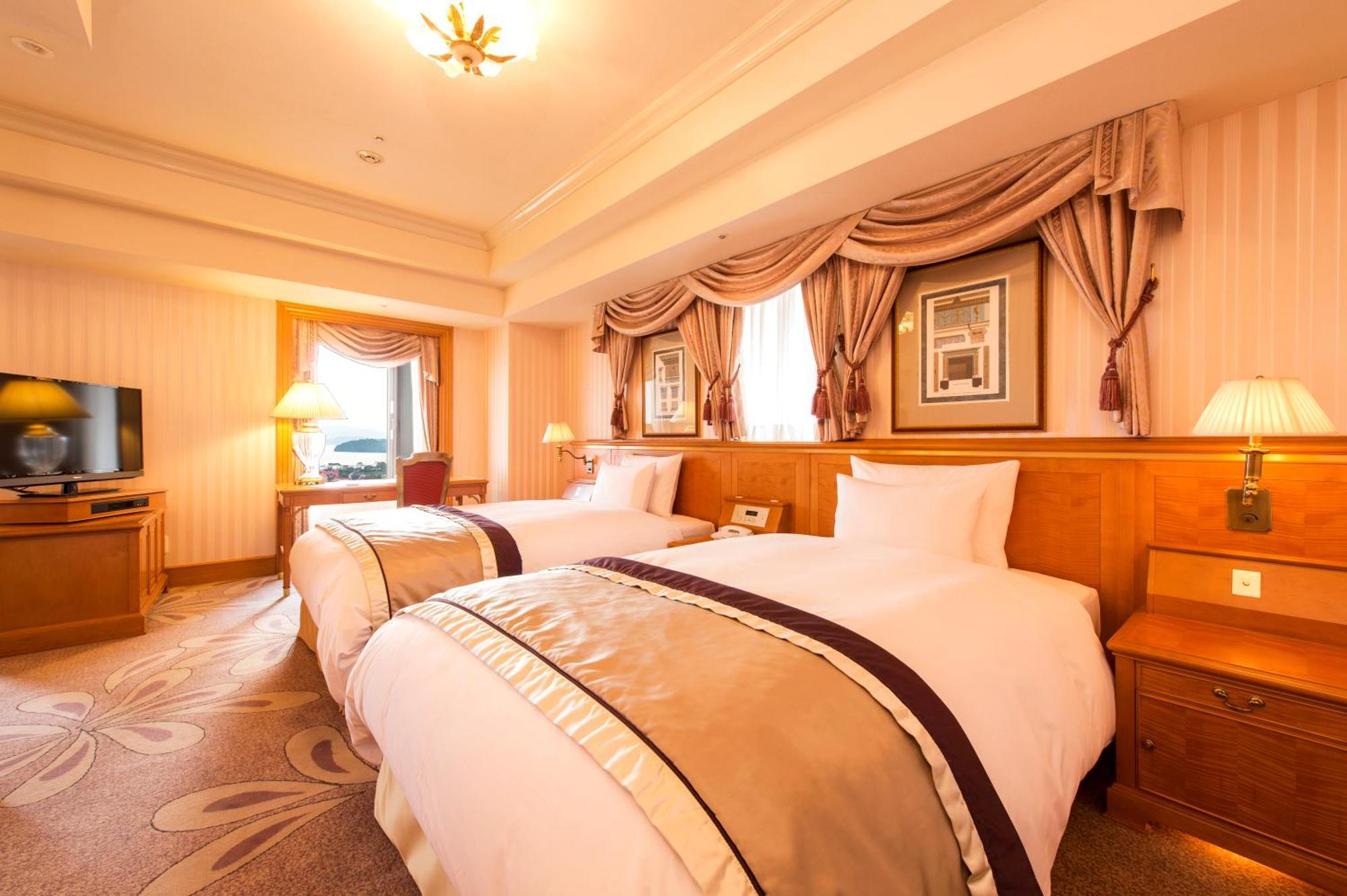 Hotel Okura Jr Huis Ten Bosch Sasebo Exterior foto Deluxe Twin