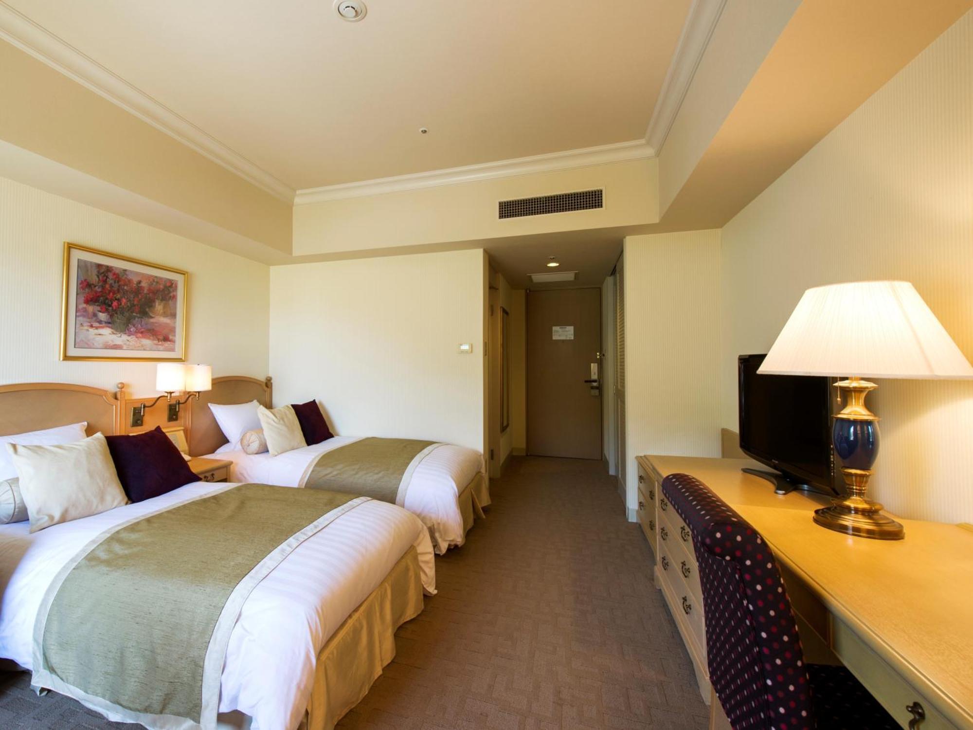 Hotel Okura Jr Huis Ten Bosch Sasebo Exterior foto Deluxe Room