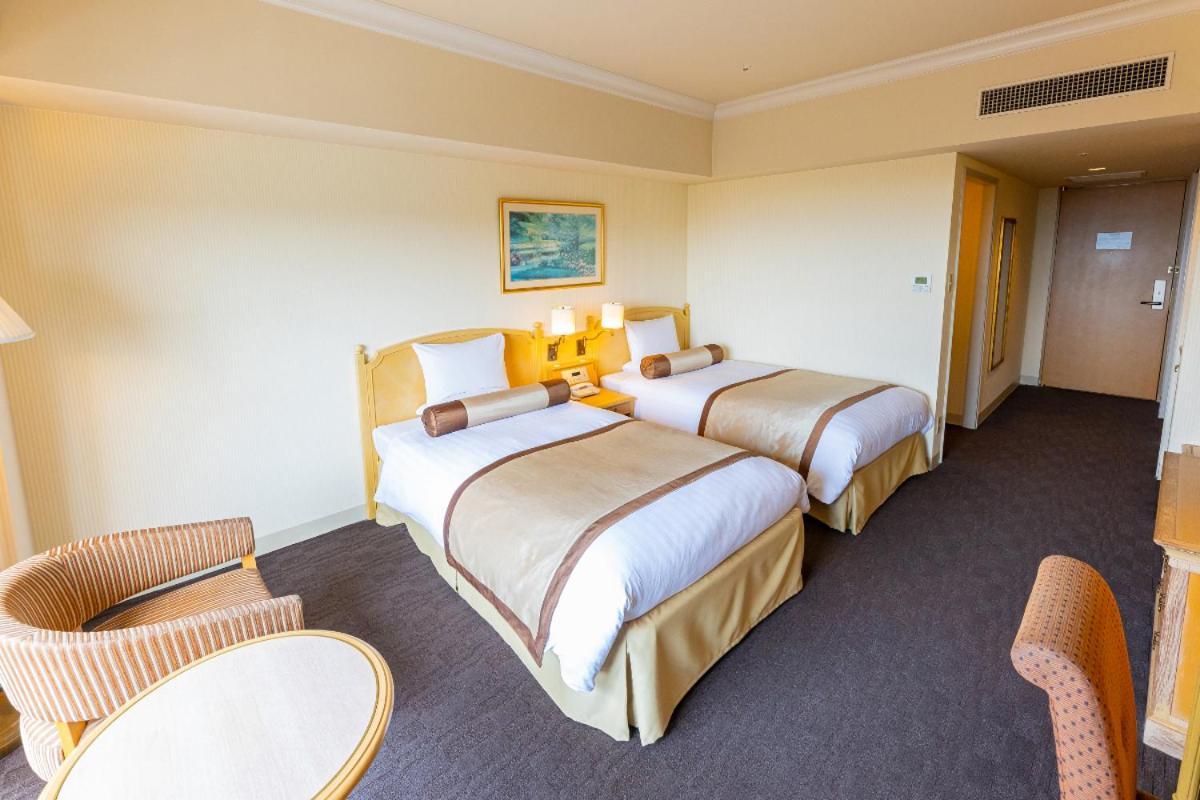 Hotel Okura Jr Huis Ten Bosch Sasebo Exterior foto Deluxe Room